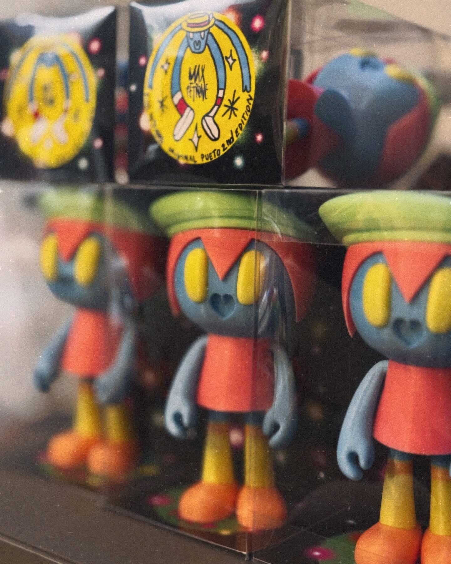 Confezioni degli art toy Pueta di Max Petrone, edizione da collezione