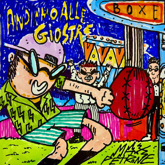 Copertina di «andiamo alle giostre» di Max Petrone