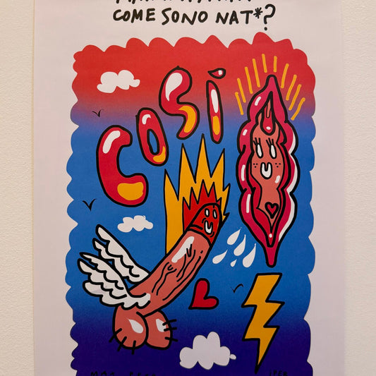 Poster pop di Max Petrone, idea regalo d'arte