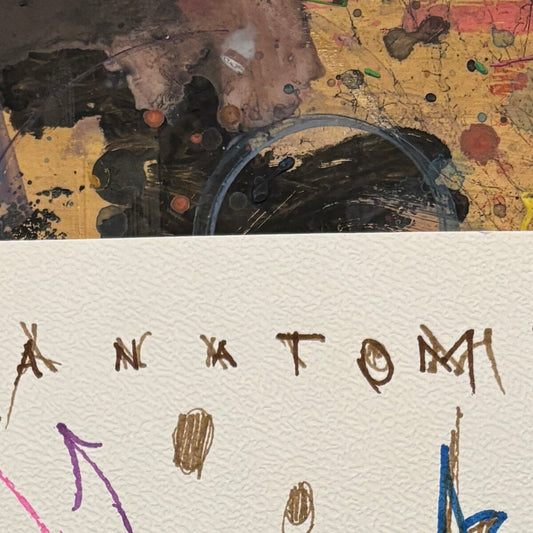 Colori e tavolozza nello studio di Max Petrone