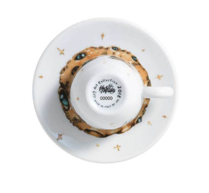 Tazzina illy Coffee Drawings firmata e numerata da Max Petrone, illy Art Collection 2018
